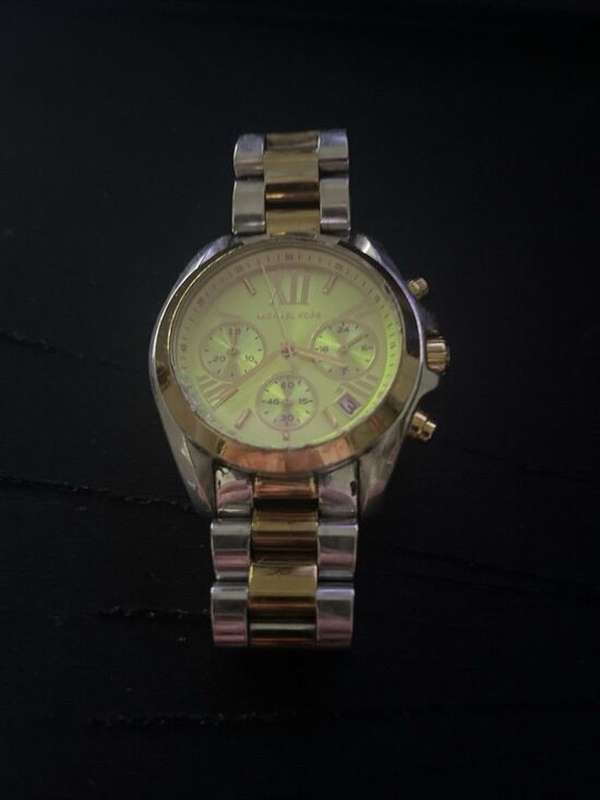 Michael Kors Accessories - Michael Kors Bradshaw Chronograph Green Dial Ladies Watch MK6198